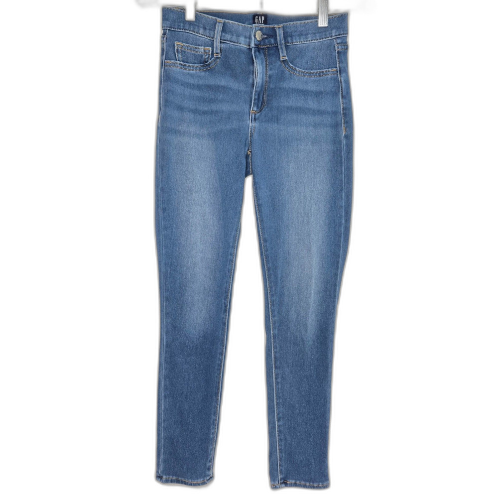 GAP Denim Knit Favorite Jegging Jeans | Women's Size 26 | Medium Indigo Ankle